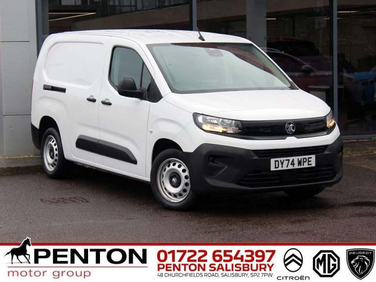 2024 Vauxhall Combo 1.5 Turbo D 100ps Prime H1 Van PANEL VAN DIESEL Manual