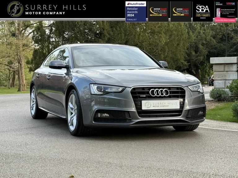 2015 Audi A5 2.0T FSI 225 Quattro S Line 5dr S Tronic [5 Seat] HATCHBACK PETROL Automatic