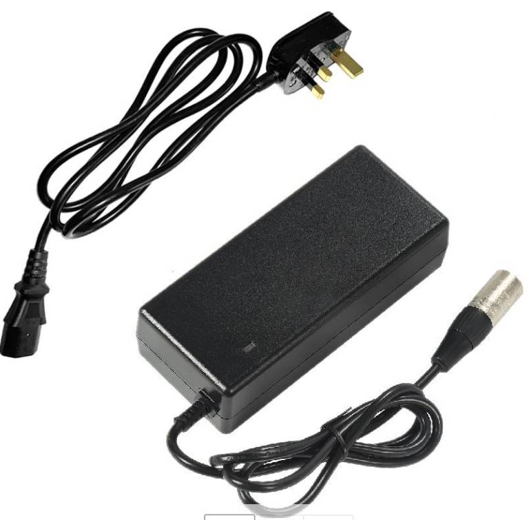 image for SANS Charger 42V2A with DC2.1 Plug Model-SSLC084V42 for 36V E-bike Battery 