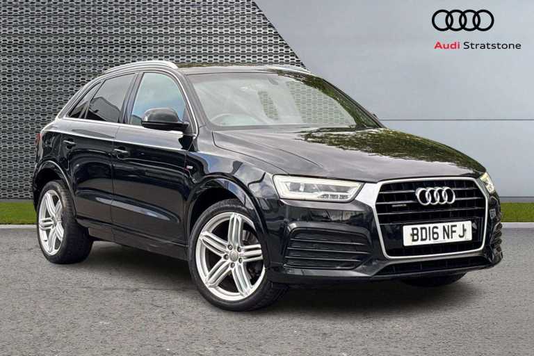 2016 Audi Q3 2.0 TDI Quattro S Line Plus 5dr SUV Diesel Manual