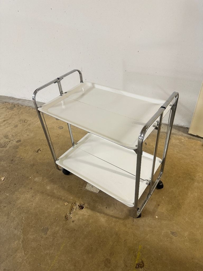 Folding kitchen trolley 