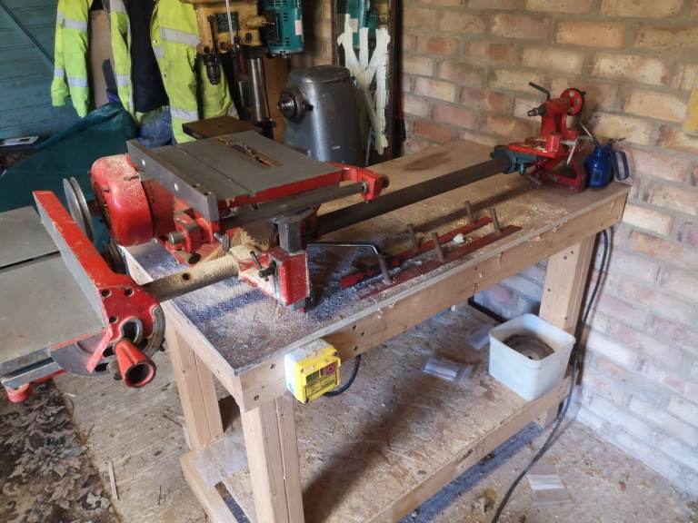 Fully reconditioned Coronet Minor 10-in-1 combination wood working machine