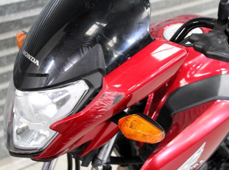 2022 22 HONDA CBF 125 M-M CB 125 F CB125F RED HPI CLEAR TRADE SALE NEW MOT 6K