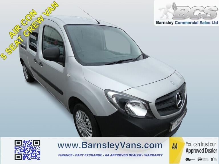 2018 Mercedes-Benz Citan 111CDI Crew Van PANEL VAN DIESEL Manual