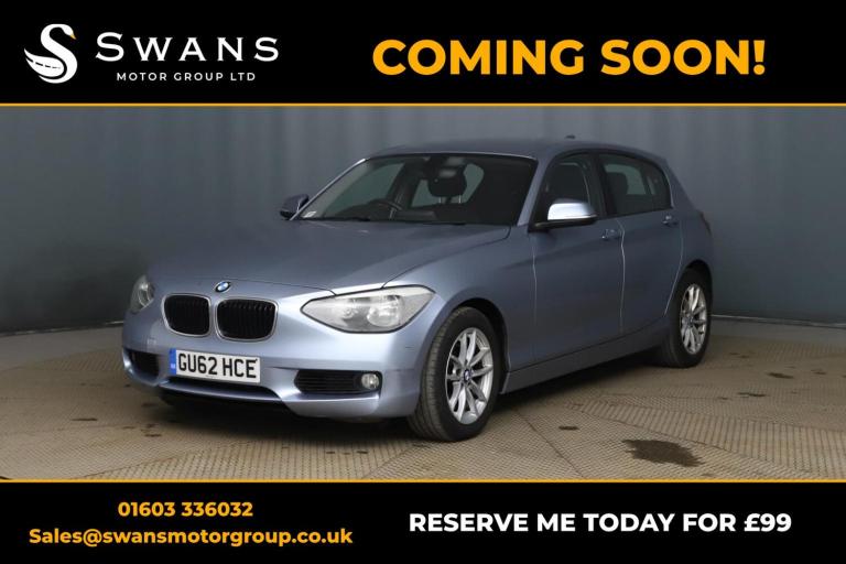 BMW 1 SERIES 2.0 120d SE 5-door 2012