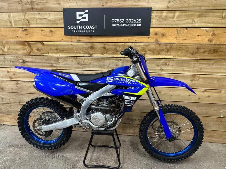 Yamaha YZF 250 Motocross bike Electric start Full AKRAPOVIC PIPE