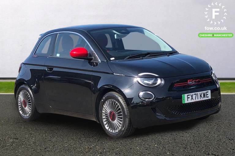 2021 Fiat 500 87kW Red 42kWh 3dr Auto Hatchback Automatic