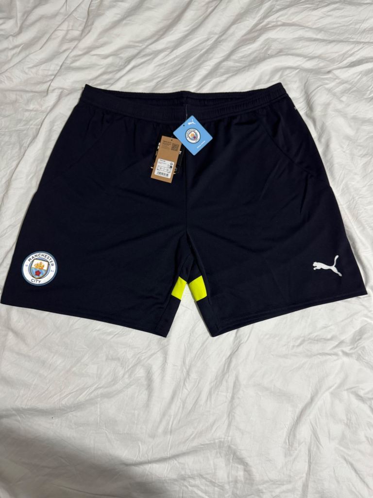 PUMA Manchester City FC 2024/25 Away Shorts Size XL