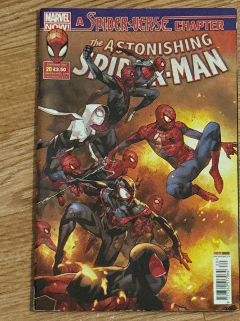 The astonishing spider man A spider verse chapter 20 