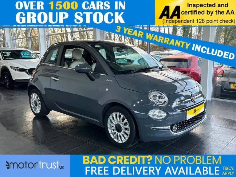 2021 Fiat 500 1.0 MHEV Dolcevita Hatchback 3dr Petrol Manual Euro 6 (s/s) (70 bhp) F/S/H! Hatchba...