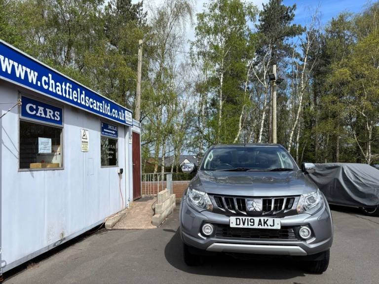 2019 19 MITSUBISHI L200 2.4 DI-D DC WARRIOR PICKUP, NO VAT ,LEATHER,5 STAMPS,85K