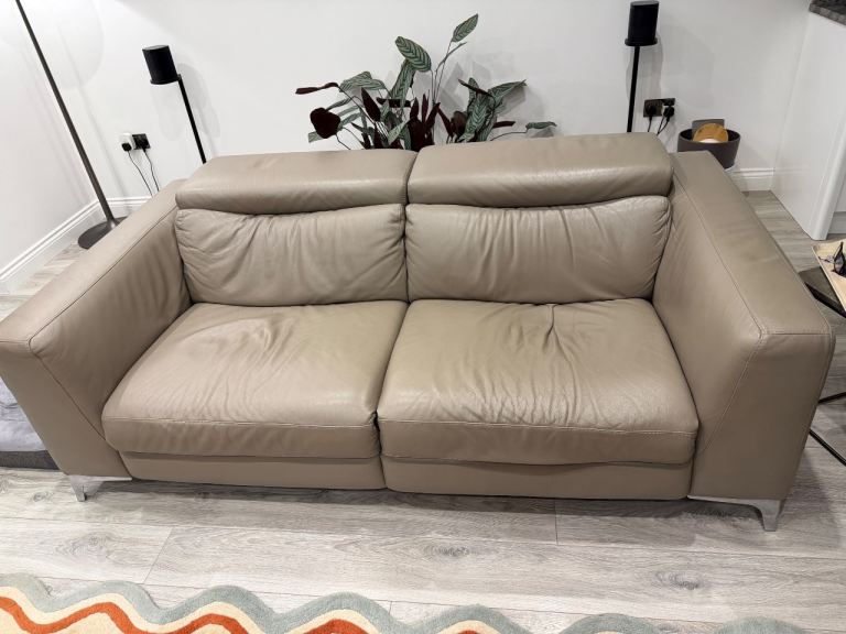 Natuzzi Italia sofa set three seater and two seater 
