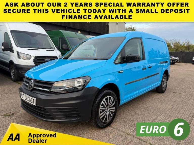 2016 66 VOLKSWAGEN CADDY MAXI 2.0 TDI C20 BLUEMOTION TECH STARTLINE LWB 102BHP.
