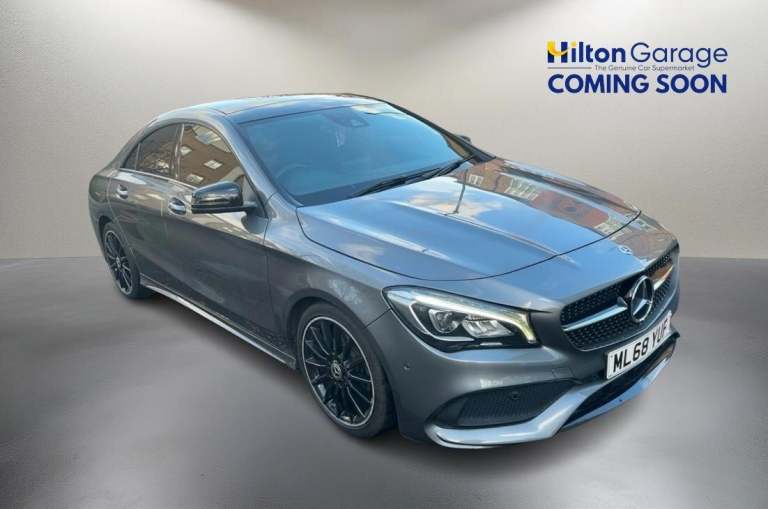 2018 Mercedes-Benz CLA 1.6 CLA200 AMG Line Night Edition (Plus) Coupe 4dr Petrol 7G-DCT Euro 6 (s...