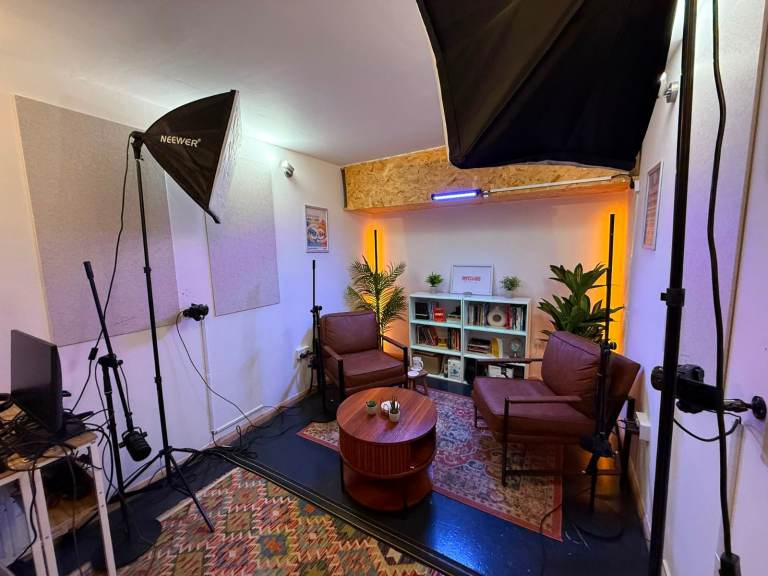 Podcast Studio | Music Studio | SoundProofed Room to Rent In Hackney East London E9
