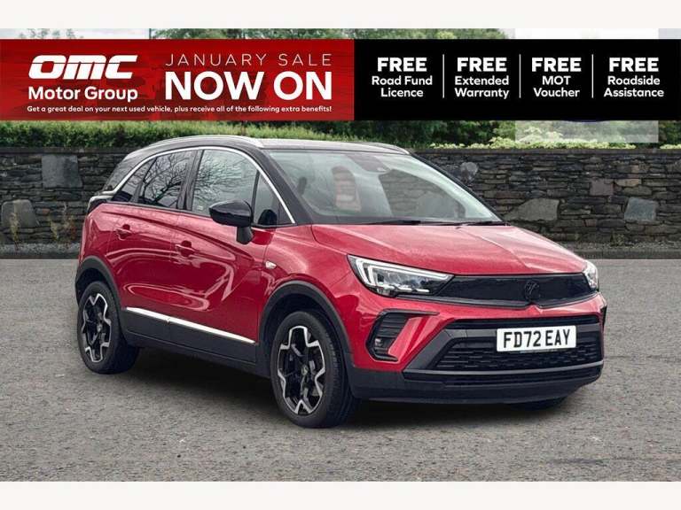 2022 Vauxhall Crossland 1.2 Turbo Ultimate 5dr HATCHBACK Petrol Manual