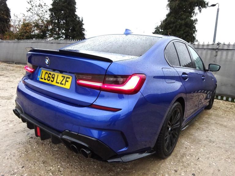 2019 69 REG BMW 3 SERIES 330E M SPORT HYBRID AUTO DAMAGED REPAIRABLE SALVAGE