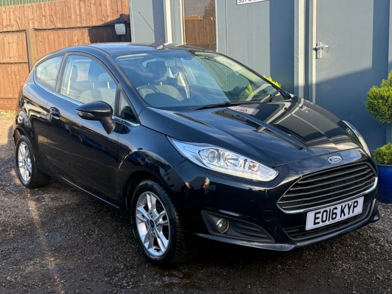 2016 Ford Fiesta 1.25 82 Zetec 3dr HATCHBACK Petrol Manual
