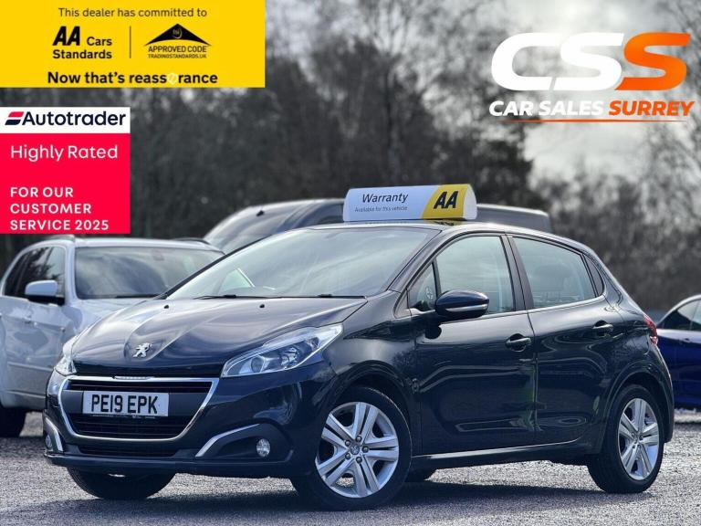 PEUGEOT 208 1.2 PureTech Active Euro 6 (s/s) 5dr 2019