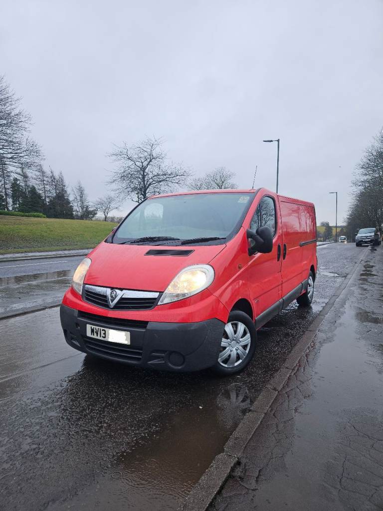 2013 Vauxhall vivaro 2.0 cdti lwb fsh 71k sim  trafic primastar transit relay boxer