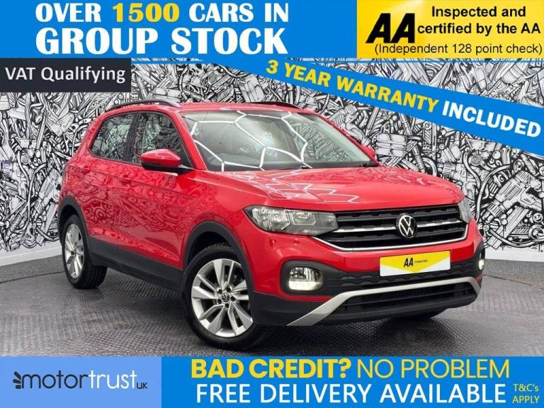 2021 Volkswagen T-Cross 1.0 TSI SE SUV 5dr Petrol Manual Euro 6 (s/s) (110 ps) HATCHBACK Petrol M...