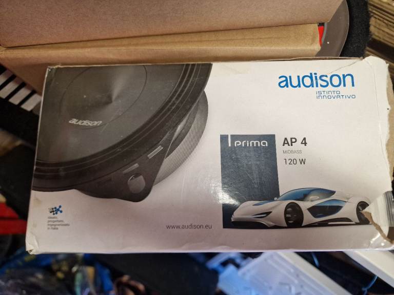 BRAND NEW AUDISON PRIMA AP4 SPEAKERS - 4 INCH