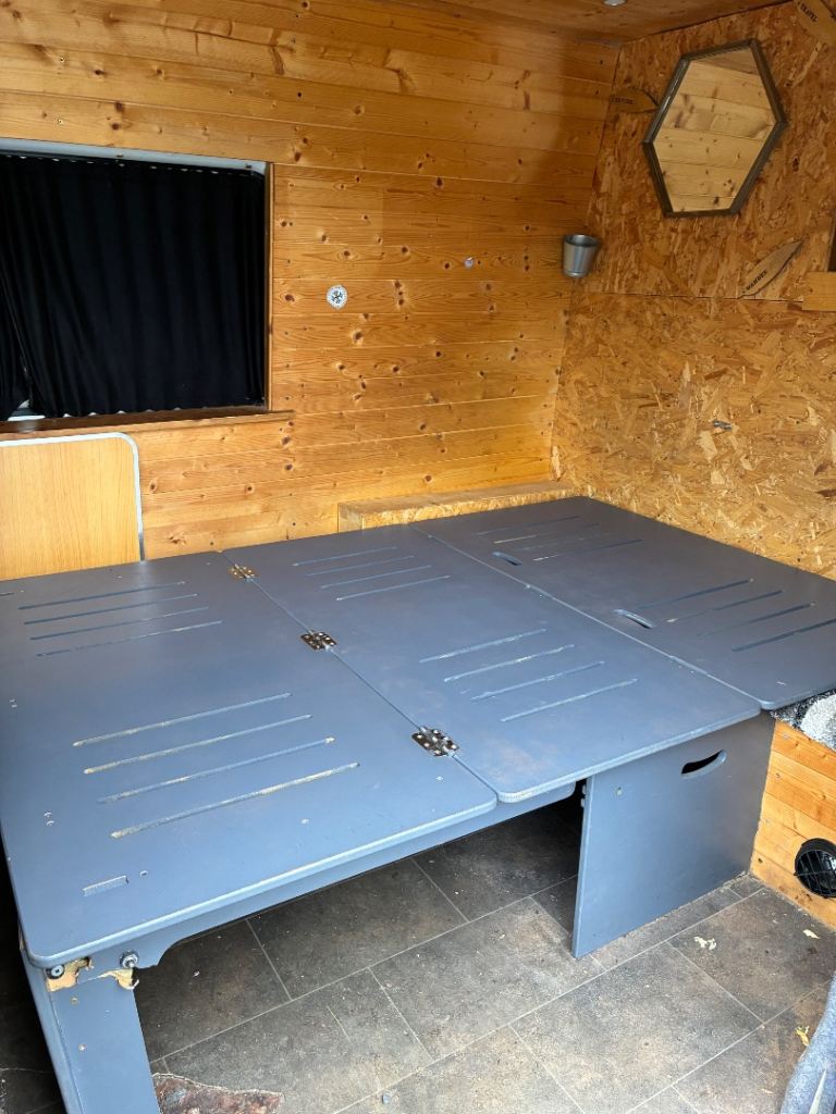 PLY sofa bedframe  rock  and roll campervan