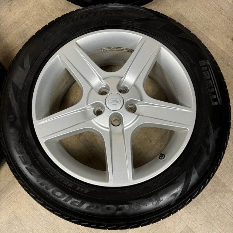 20'' GENUINE LAND ROVER DEFENDER 5 SPOKE 5094 ALLOY WHEELS TYRES ALLOYS 5X120