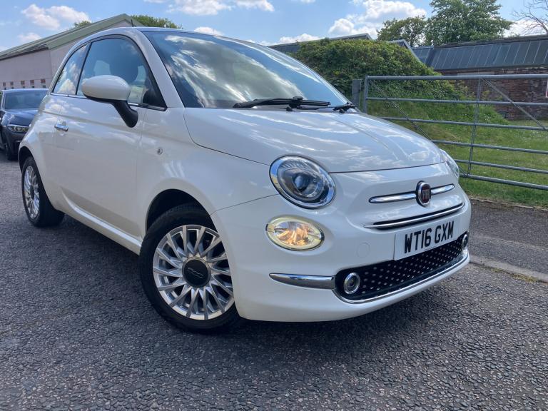 2016 Fiat 500 1.2 Lounge Hatchback 3dr Petrol Manual Euro 6 (s/s) (69 bhp)