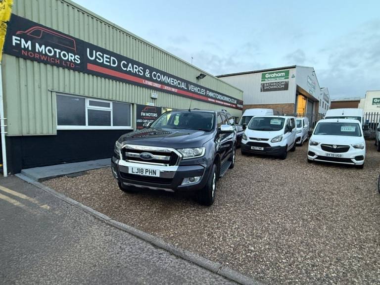 2018 18 FORD RANGER 2.2 TDCI LIMITED 1 PICKUP DOUBLE CAB 4DR DIESEL MANUAL 4WD E