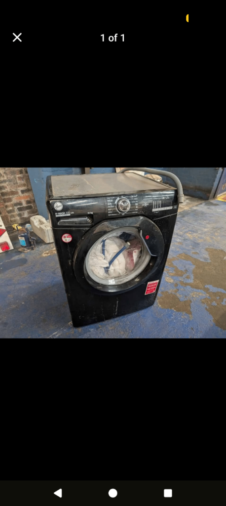 image for Hoover 10kg washing machine 
