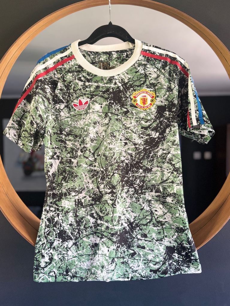 Manchester United Stone Roses Shirt - Size S