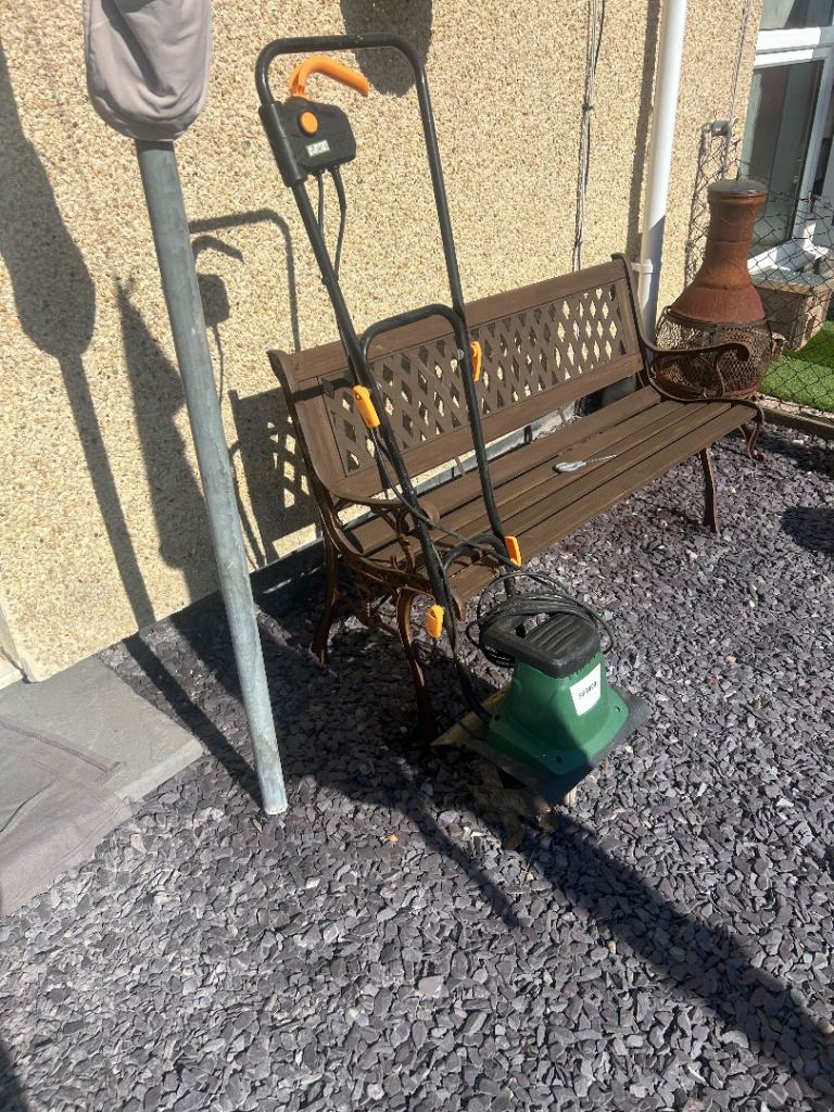 Essentials 800W 28cm Tiller – Green, Good Condition