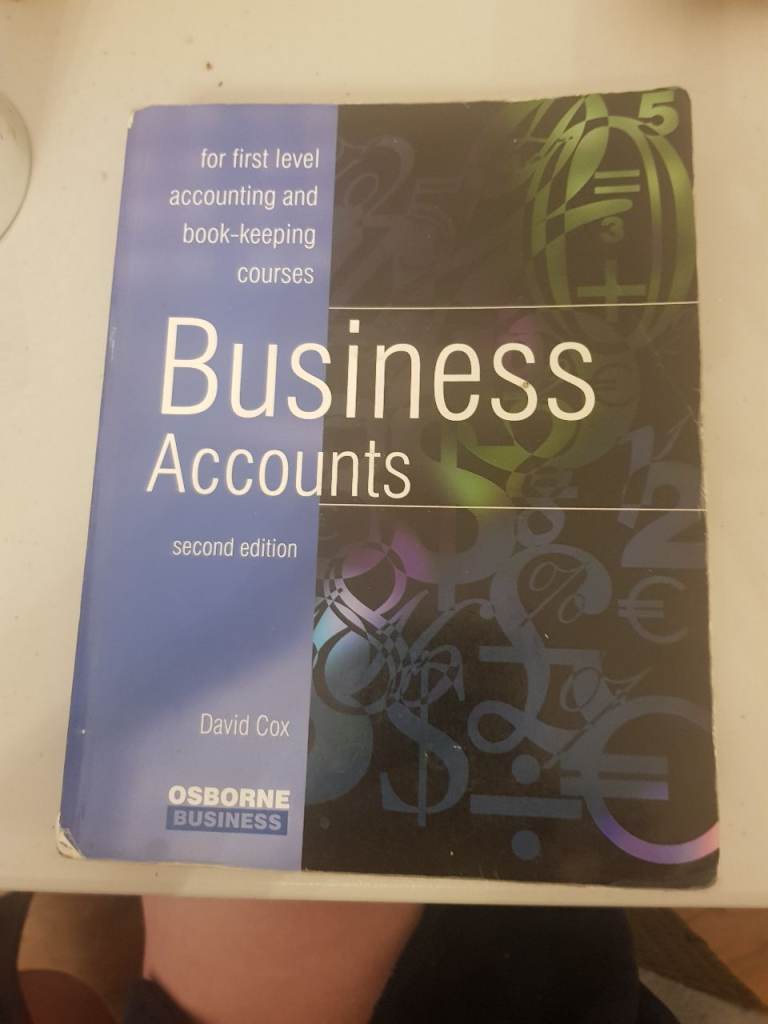 Business Accounts Textbook – Second Edition, Good Condition