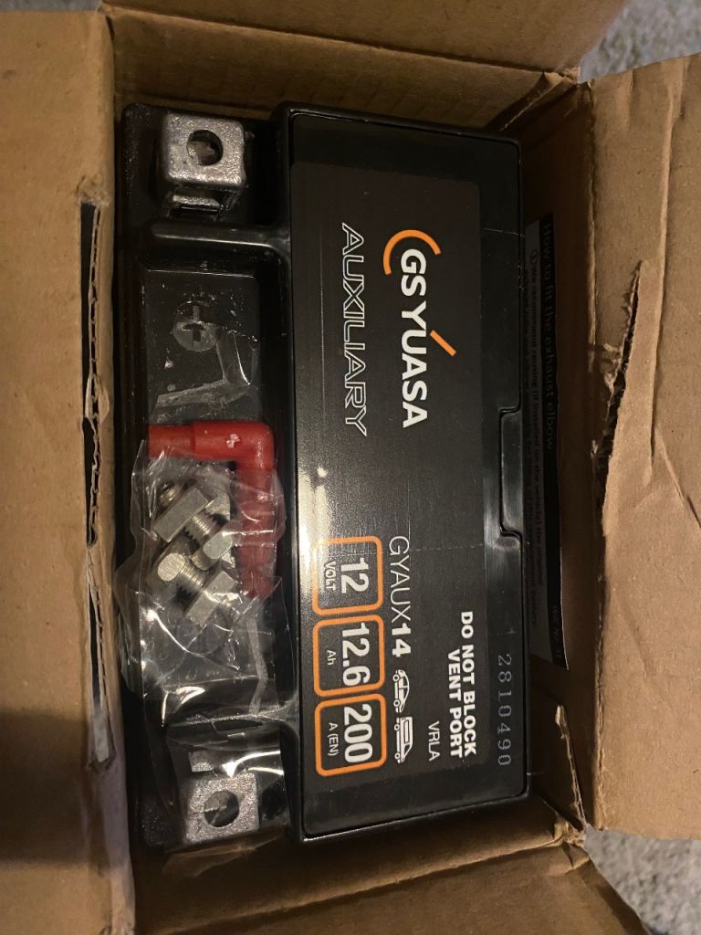 Brand new YUASA auxiliary battery for Mercedes/ BMW 