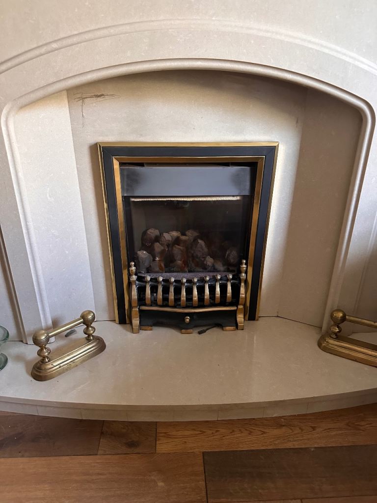Gas Fire Place With Remote Control