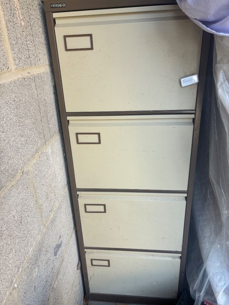 Roneo  Metal Filing Cabinet