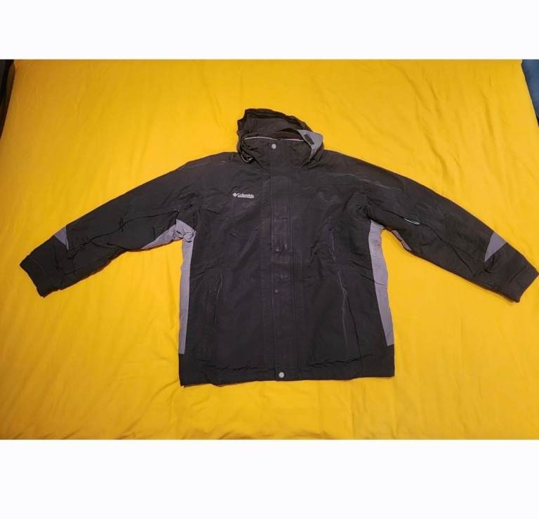 Columbia Core interchange men superwarm wind waterproof hood hiking cycling ski coat jacket
