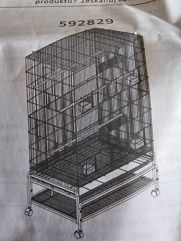 Parrot cage
