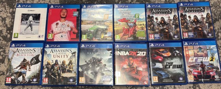 PS4 games see description for prices please 