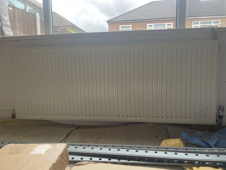 White Panel Radiator 160x60cm for collection