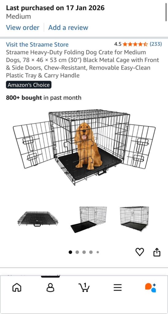 Dog crate