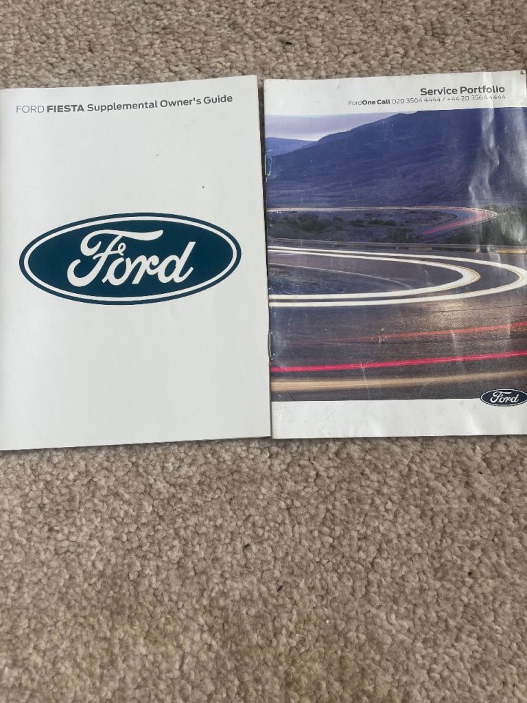 Ford fiesta 2021 onwards supplemental owners guide
