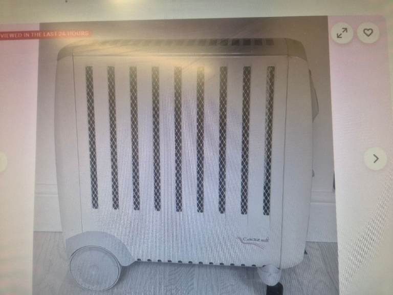 image for Dimplex Cadiz Eco 2 kW Electric Oil Free Portable Radiator with Built In Timer