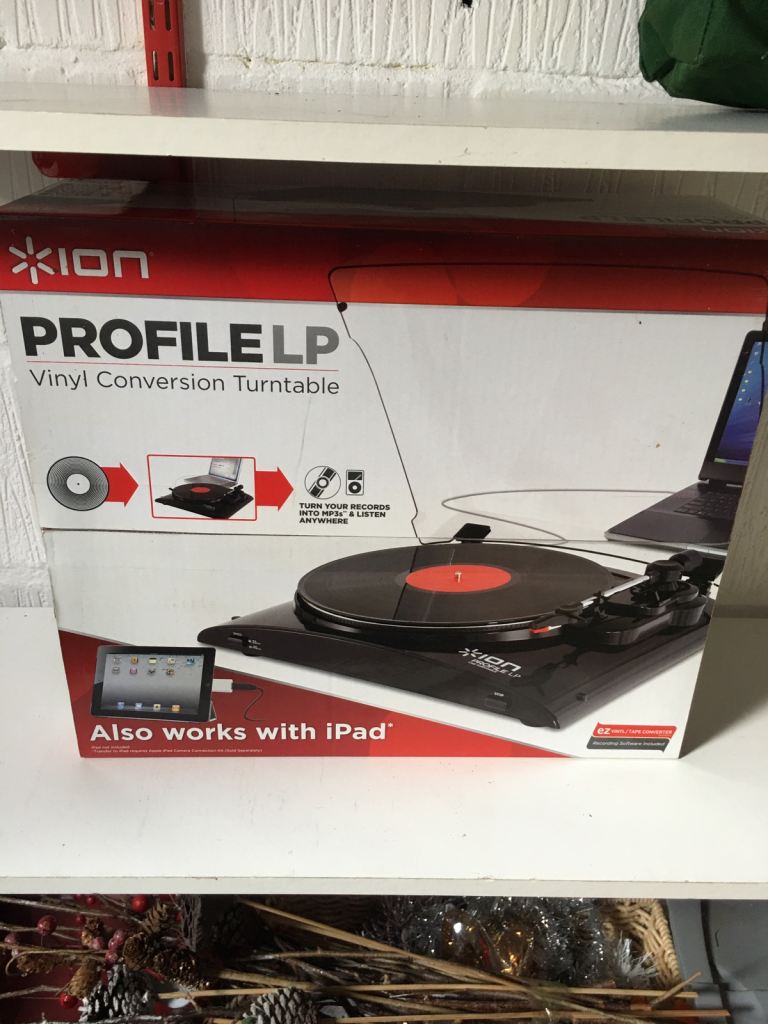 ION Profile LP turntable