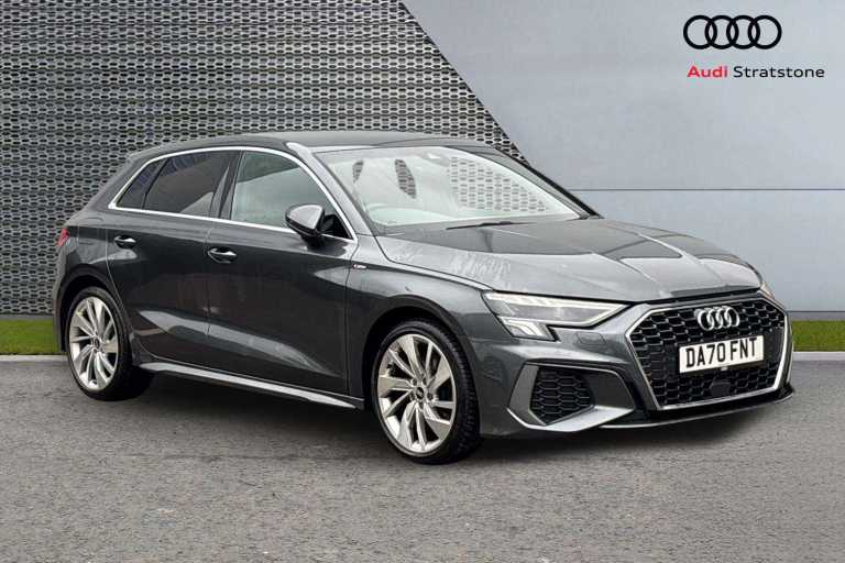 2020 Audi A3 35 TFSI S Line 5dr Hatchback Petrol Manual