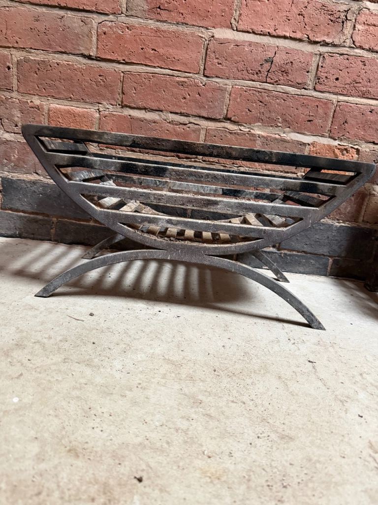 Vintage Cast Iron Fire Grate