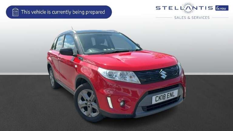 2018 Suzuki Vitara 1.6 SZ-T SUV 5dr Petrol Manual Euro 6 (s/s) (120 ps) SUV Petrol Manual