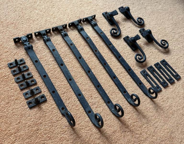 ORIGINAL - Vintage/Antique Monkey Tail Handles and Stays - 1920's/1930's