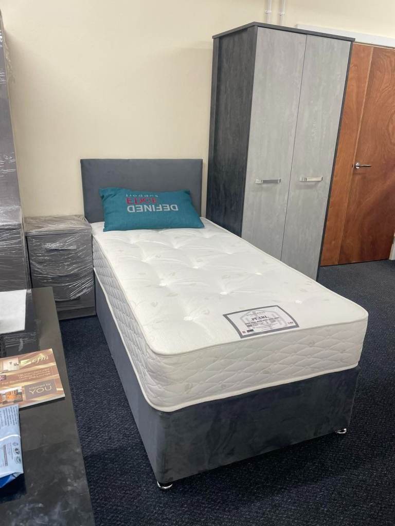 LIMITED OFFER: Double Divan Bed with Mattress & Headboard – 20% OFF